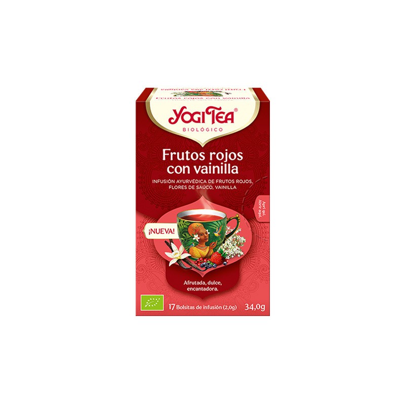 FRUTOS ROJOS CON VAINILLA 17 BOLSITAS